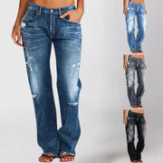 Adalia™ Elegant jeans with low waist