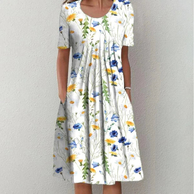 Emma™ Elegant Cotton Dress