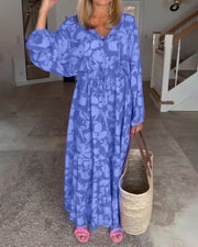 Vellana's™ Boho Maxi Cotton Dress