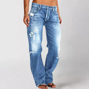 Adalia™ Elegant jeans with low waist