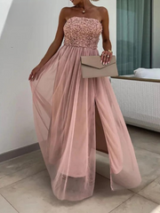 Katrina™ Strapless Maxi Dress