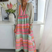 Leonie™ Stylish Linen Dress