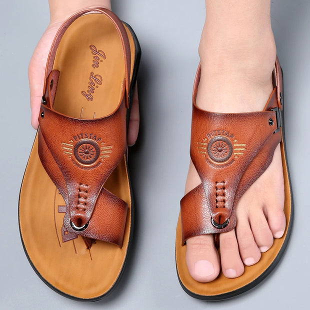 WILLIAMS - Dynamic Leather Sandals