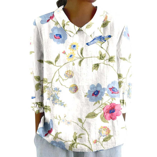 Annia™ Cotton linen shirt