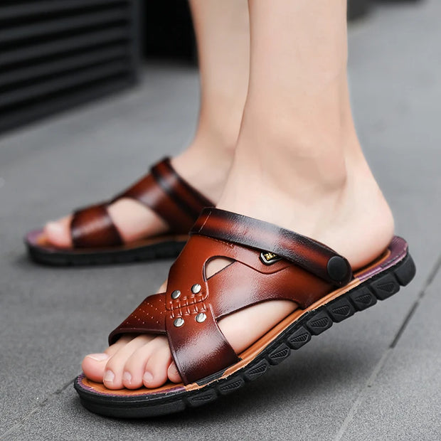 WILLIAM - Classic Leather Sandals