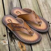 WILLIAM - Handcrafted Leather Flip-Flops