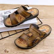 WILLIAM - Dual Leather Sandals