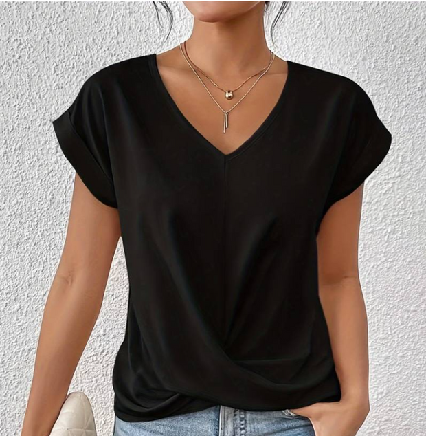 Megan™ | The Perfect V-Neck Top