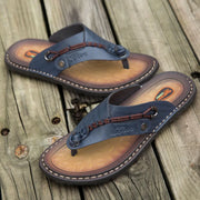 WILLIAM - Handcrafted Leather Flip-Flops