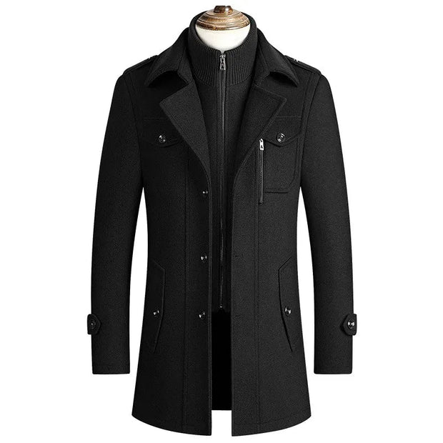 REMY-SINCLAIR™ Royal Virgin Wool Overcoat