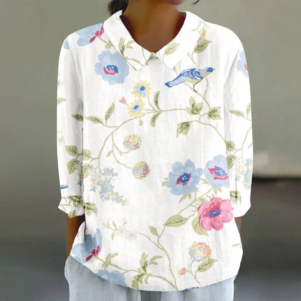 Annia™ Cotton linen shirt