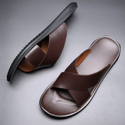 WILLIAM - Flat Leather Sandals