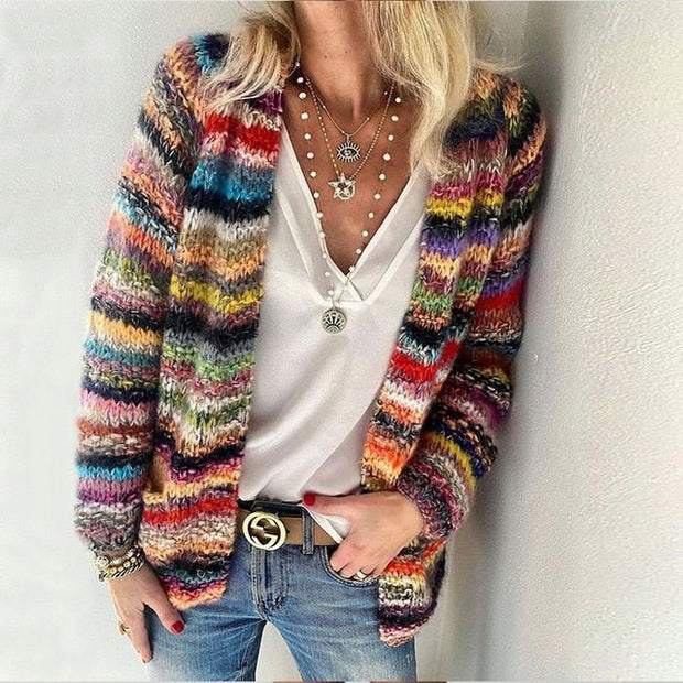 Isa | Colorful Cardigan