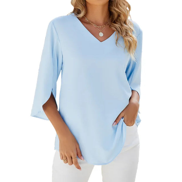 Isabel™ - V-neck blouse