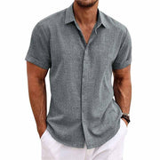 Oliver™ Cotton Linen Short Sleeve Shirt