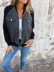 Livia™ - Modern Denim Jacket