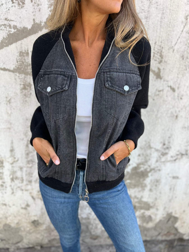 Livia™ - Modern Denim Jacket