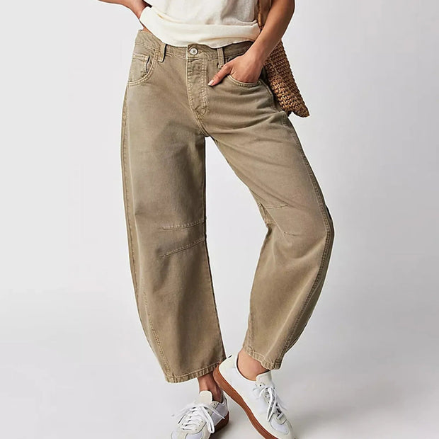 Jasmine™ - Comfortable Wide-Leg Jeans